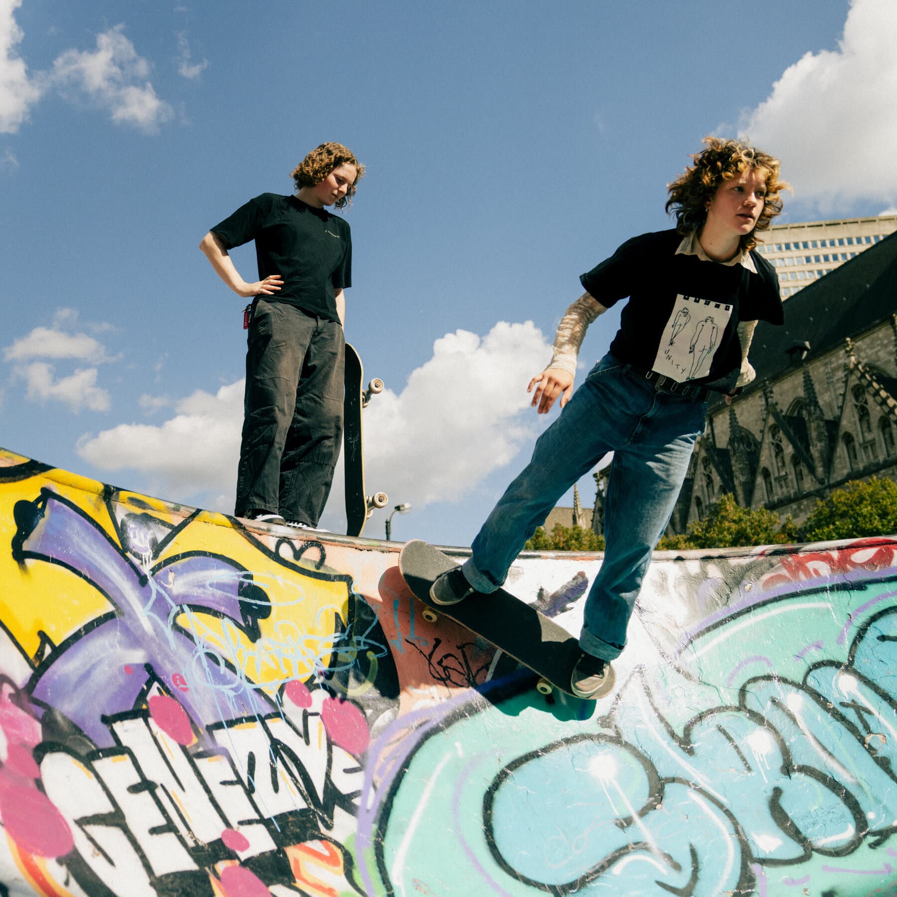 Generic skateboarding image